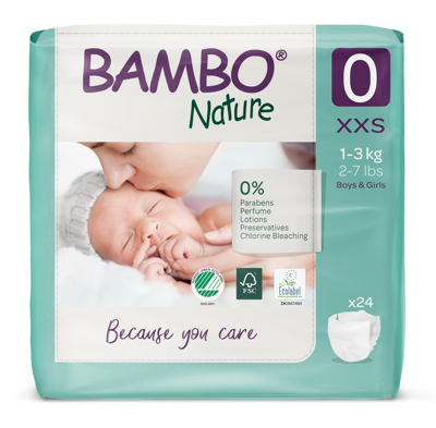Bambo Nature Luiers Maat 0 XXS