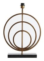 Light & Living Tafellamp 'Cassel' 50cm, kleur Antiek Brons (excl. kap) - thumbnail