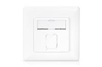 Digitus DN-9010/8-1 Netwerkdoos Inbouw (in muur) Inzet met centraalstuk en frame CAT 6A Wit - thumbnail