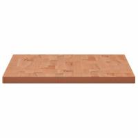 Wastafelblad 100x50x2,5 cm massief beukenhout - thumbnail