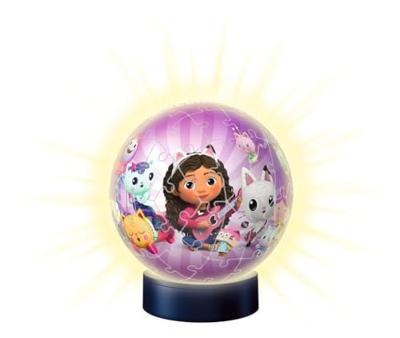 Ravensburger 3D-puzzel Gabby's Poppenhuis met licht - 72 stukjes