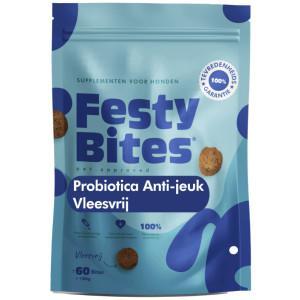 FestyBites Jeuk & Huid Vleesvrij probiotica supplement hond 2 x 180 g FestyBites Jeuk & Huid Vleesvrij probiotica supplement hond 2 x 180 g