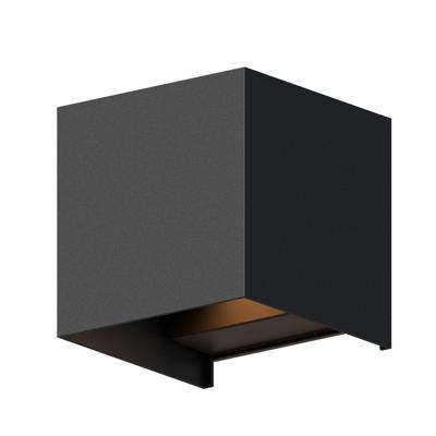 Outdoor wall light cube zwart Calex - Calex