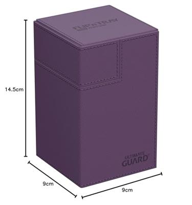 Ultimate Guard Flip'n'Tray 100+ Xenoskin - Purple - thumbnail