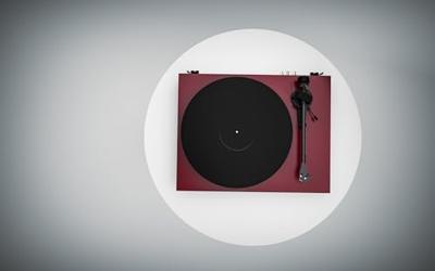Pro-Ject: Debut EVO 2 platenspeler - Satijn zwart Pro-Ject: Debut EVO 2 platenspeler - Satijn zwart
