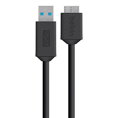 Belkin USB-A naar USB Micro-B kabel (USB 3.0, 0,9 m) zwart