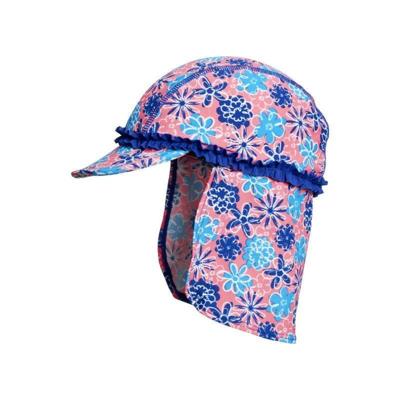 Playshoes zwemcap Paars Bloemen-51 cm