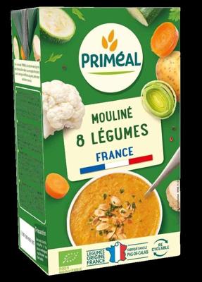 Primeal Groentesoep met 8 groentes bio 1 Liter