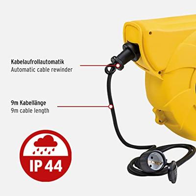 Brennenstuhl Automatische kabelhaspel IP44 9+2m H07RN-F 3G1,5 - 1241000