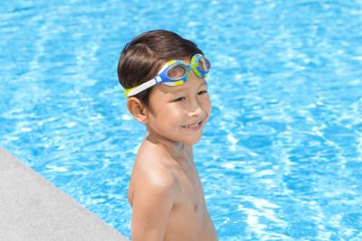Bestway Zwembril Set 3 Stks Siliconen Band Kleur Assorti +7 Jaar Strand en Zwembad 21096