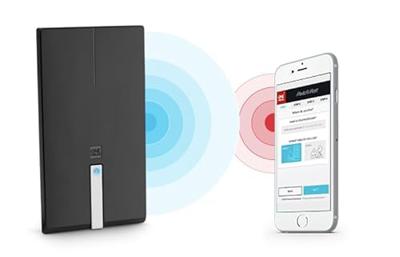 One For All SV9425 Actieve DVB-T/T2 platte antenne Binnen Zwart One For All SV9425 Actieve DVB-T/T2 platte antenne Binnen Zwart