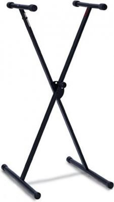 Hamilton inklapbare keyboardstandaard KB400K 60 cm zwart S Hamilton inklapbare keyboardstandaard KB400K 60 cm zwart S