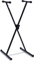 Hamilton inklapbare keyboardstandaard KB400K 60 cm zwart S - thumbnail