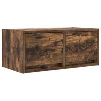 Tv-meubelen 2 st 60x31x25,5 cm bewerkt hout gerookt eikenkleur - thumbnail