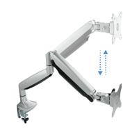 TooQ DB3032TNR-S flatscreen mount voor 1 monitor of LED/LCD-tv (van 13 inch tot 32 inch, tot 9 kg, in hoogte verstelbaar, helling +/-60 graden en 360 graden draaibaar, VESA 75 x 75/100 x 100, zwart) - thumbnail