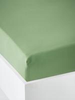 Effen jersey hoeslaken van Oeko-Tex® korstmos - thumbnail