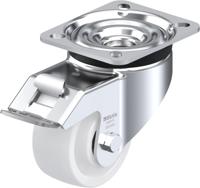 Blickle LK-SPO 80K-FI Zwenkwiel met rem Wieldiameter: 80 mm Draagvermogen (max.): 350 kg 1 stuk(s) - thumbnail