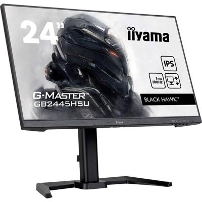 PC-monitor - IIYAMA - GB2445HSU-B2 - 23,8 FHD - IPS - 100Hz - 1ms - HDMI/DP/USB HUB - Zwart