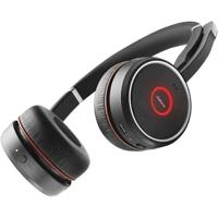 Jabra Evolve 75 SE draadloze stereo headset - Bluetooth headset met noise cancelling microphone en active noise cancellation - MS Teams gecertificeerd, werkt met alle andere platformen - zwart - thumbnail