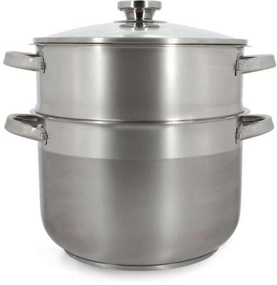 Couscoussier - MENASTYL - 4615450 - Roestvrij staal - 10 liter - Geschikt voor alle kookplaten, inclusief inductie (3256391018347) Couscoussier - MENASTYL - 4615450 - Roestvrij staal - 10 liter - Geschikt voor alle kookplaten, inclusief inductie (3256391018347)