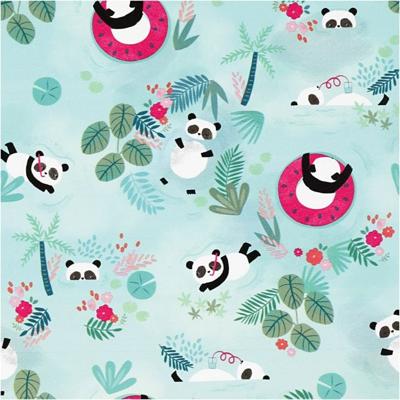 Creativ Company Inpakpapier, panda, b: 50 cm, 80 gr, 100 m/ 1 rol Creativ Company Inpakpapier, panda, b: 50 cm, 80 gr, 100 m/ 1 rol