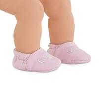 Corolle mon premier poupon - poppen pantoffels roze, 30cm - thumbnail