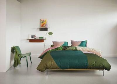 Dutch Design Dutch Design Dekbedovertrek Abbey Road Groen 260x200/220 cm