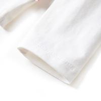 Kindershirt met lange mouwen dierenprint 116 ecrukleurig - thumbnail