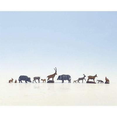 NOCH 15745 H0 Dieren figuren Geverfd, Staand