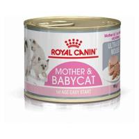 Royal Canin mother & babycat kattenvoer 12x195gr blik mousse - thumbnail