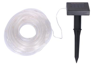 Snoerverlichting solar 100led 10 meter warm white