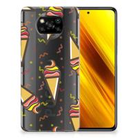 Xiaomi Poco X3 | Poco X3 Pro | Siliconen Case | Icecream - thumbnail