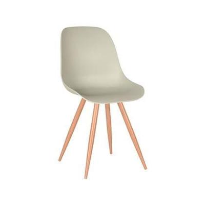 LABEL51 Eetkamerstoel 'Rimini', kleur Crème