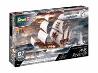 Otto Simon Revell hms revenge sir francis drake's vlaggenschip, easy click system inclusief verf en penseel - thumbnail