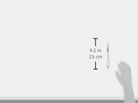 ALESSI - Mami 18/10 - Tafelmes 23,5cm - thumbnail