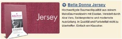Bella Donna Bella Donna Hoeslaken Jersey Lits-Jumeaux royalblauw-0183 180/200-200/220