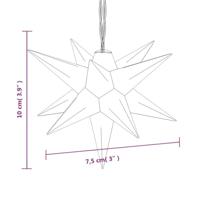 VidaXL Kerstlamp 10 led&apos;s 10 cm geel - thumbnail
