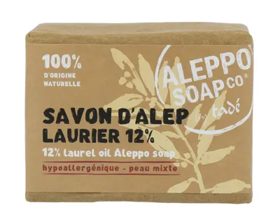 Aleppo Soap Co. Laurier 12% Laurel Aleppo Soap 200gr