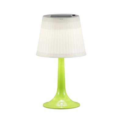 Solar tafellamp met LED verlichting - Groen