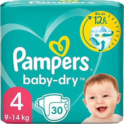 Pampers Pampers Baby Dry Gr.4 Maxi 9-14kg 30 stuks
