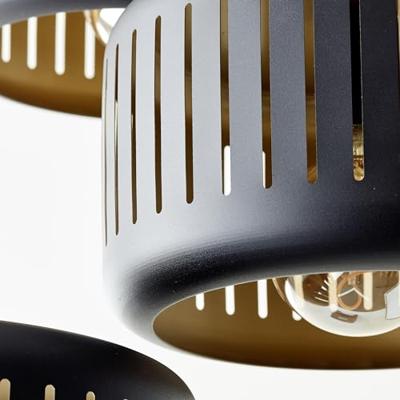 Brilliant Vide hanglampTyas zwart Ø 52cm - 99801/86