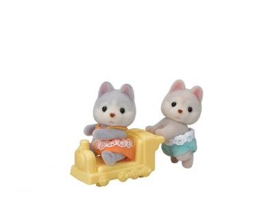 Sylvanian Families - De Husky-tweeling - thumbnail