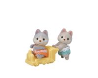 Sylvanian families 5638 husky twins - thumbnail