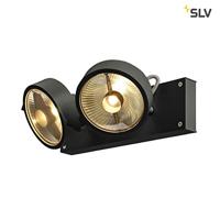 SLV Kalu 1000703 Plafondspot GU10 Zwart - thumbnail