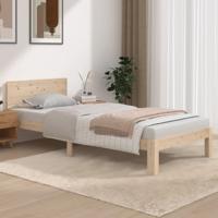 Bedframe massief grenenhout 90x200 cm - thumbnail