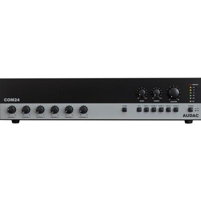 Audac COM24MKII 100V versterker & mixer 240W
