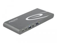 Delock 87772 USB-C dockingstation - thumbnail