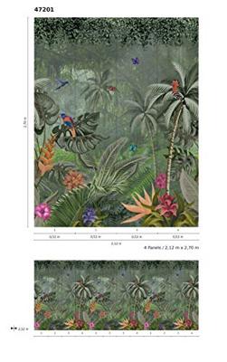 Noordwand Smart Art Easy Fotobehang tropische jungle 47201