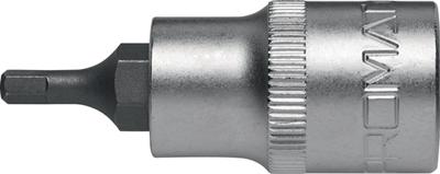 Promat/Tecwerk Dopsleutelbit | 1/2 inch binnen-6-kant | sleutelwijdte 4 mm | lengte 55 mm - 4000821226 Promat/Tecwerk Dopsleutelbit | 1/2 inch binnen-6-kant | sleutelwijdte 4 mm | lengte 55 mm - 4000821226