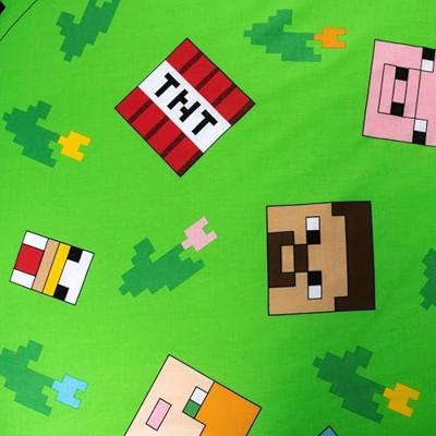 Minecraft Dekbedovertrek Outdoor Mobs- 140 x 200 cm - Katoen Minecraft Dekbedovertrek Outdoor Mobs- 140 x 200 cm - Katoen